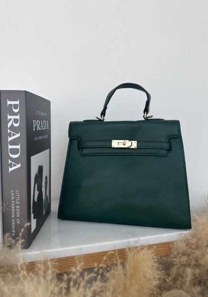 Sac Kelly grainé