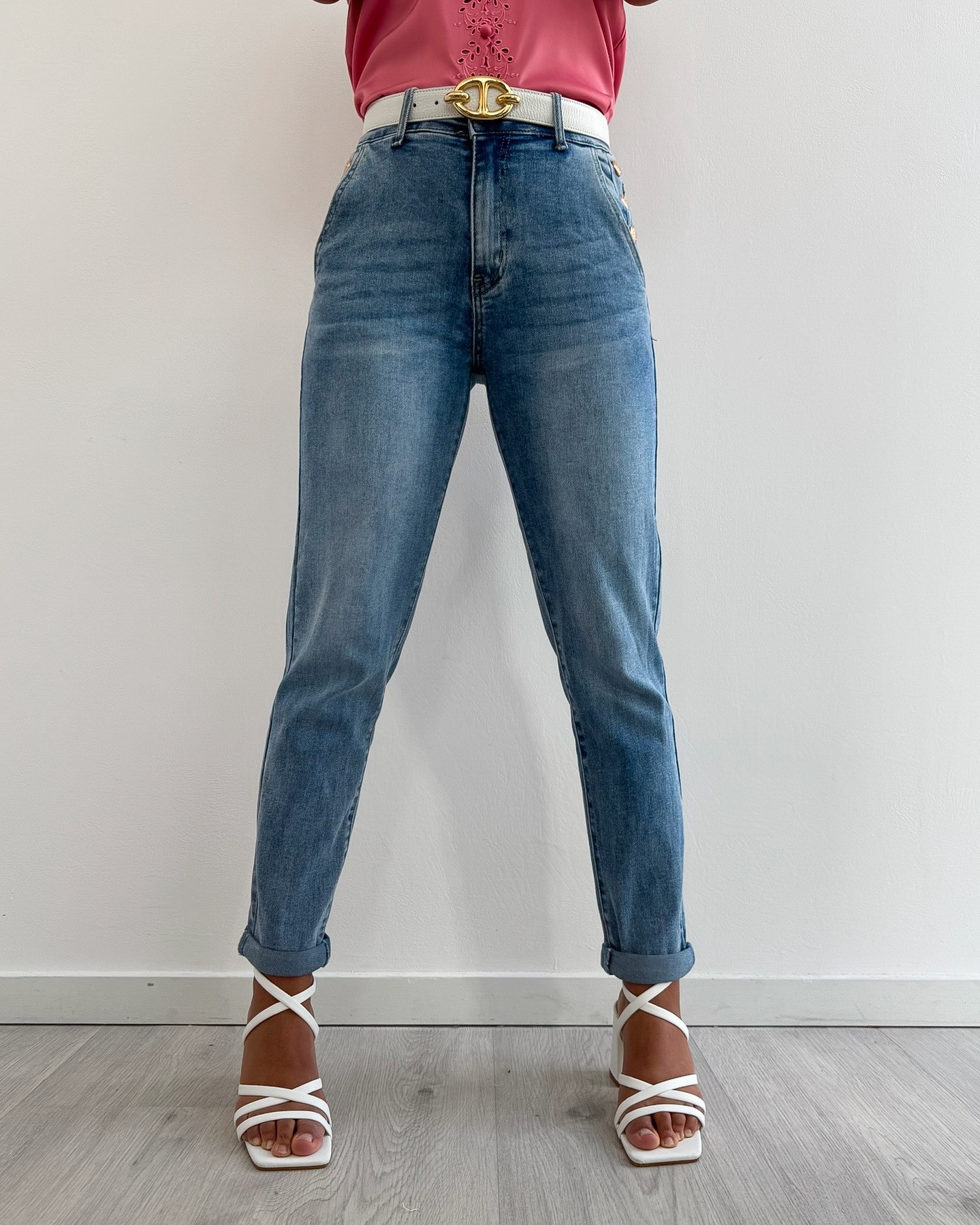 Jeans Mom Théa