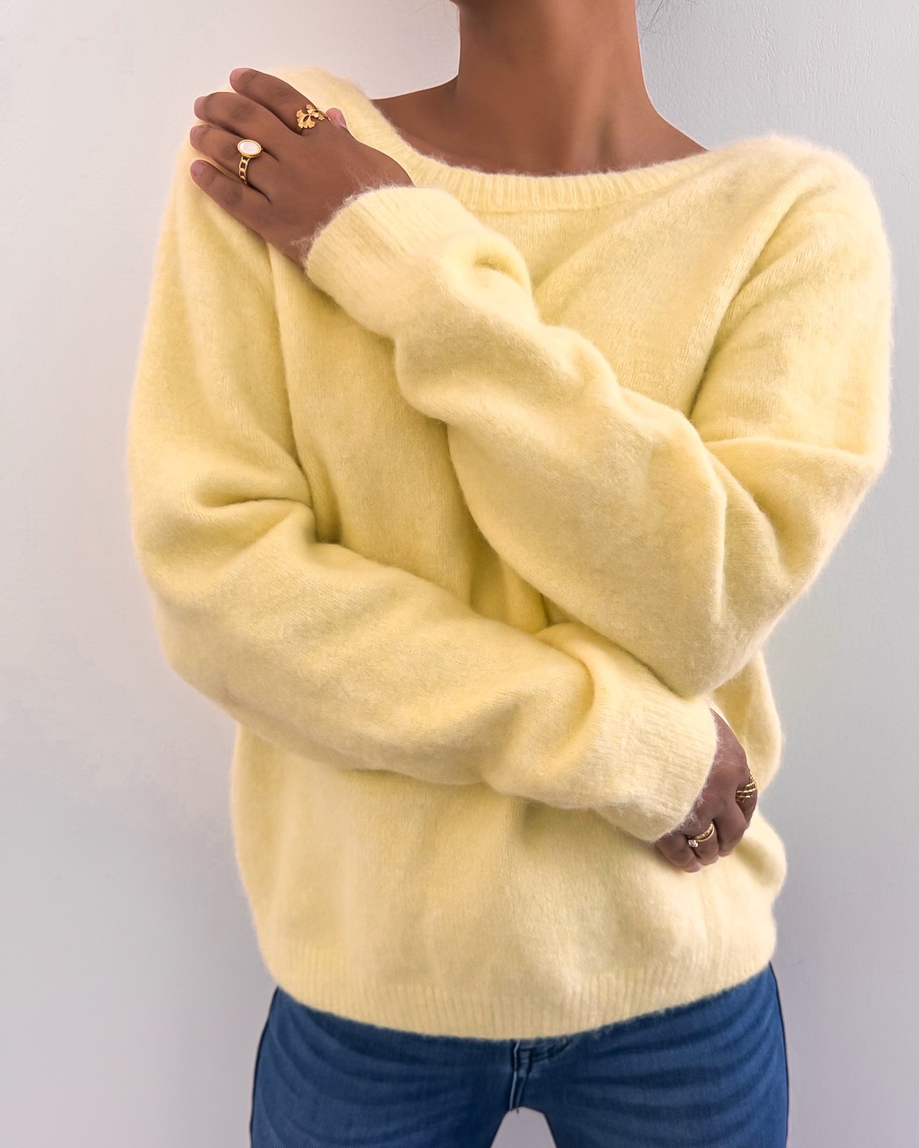 Pull Bow longues manches