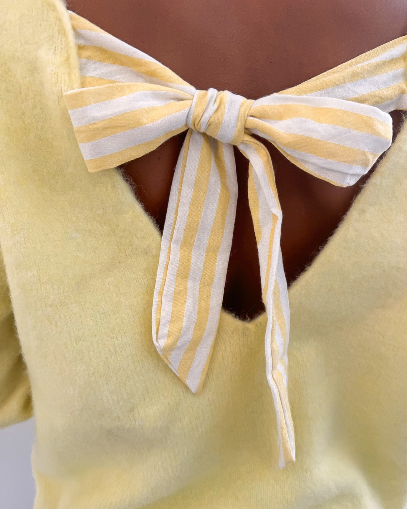 Pull Bow longues manches