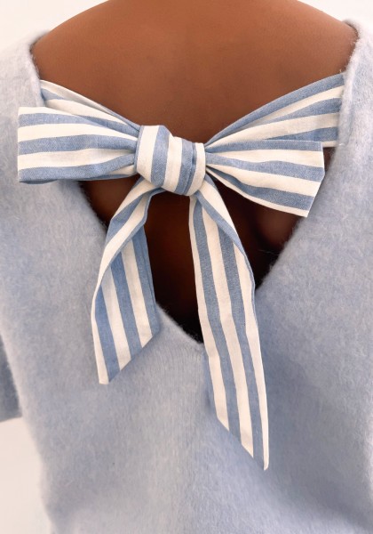 Pull Bow longues manches