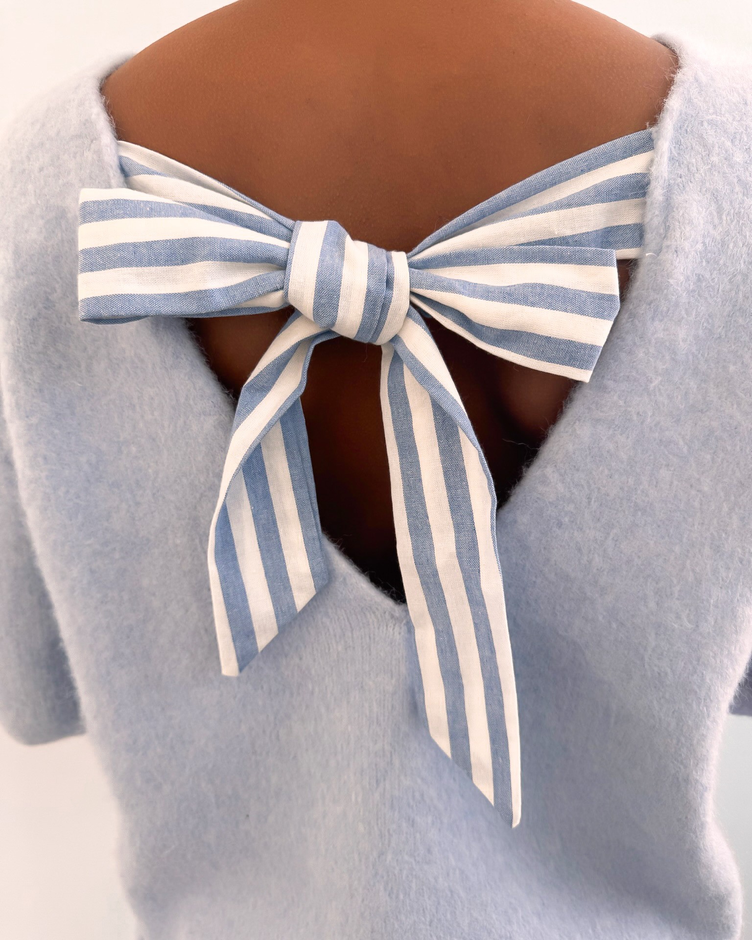 Pull Bow longues manches