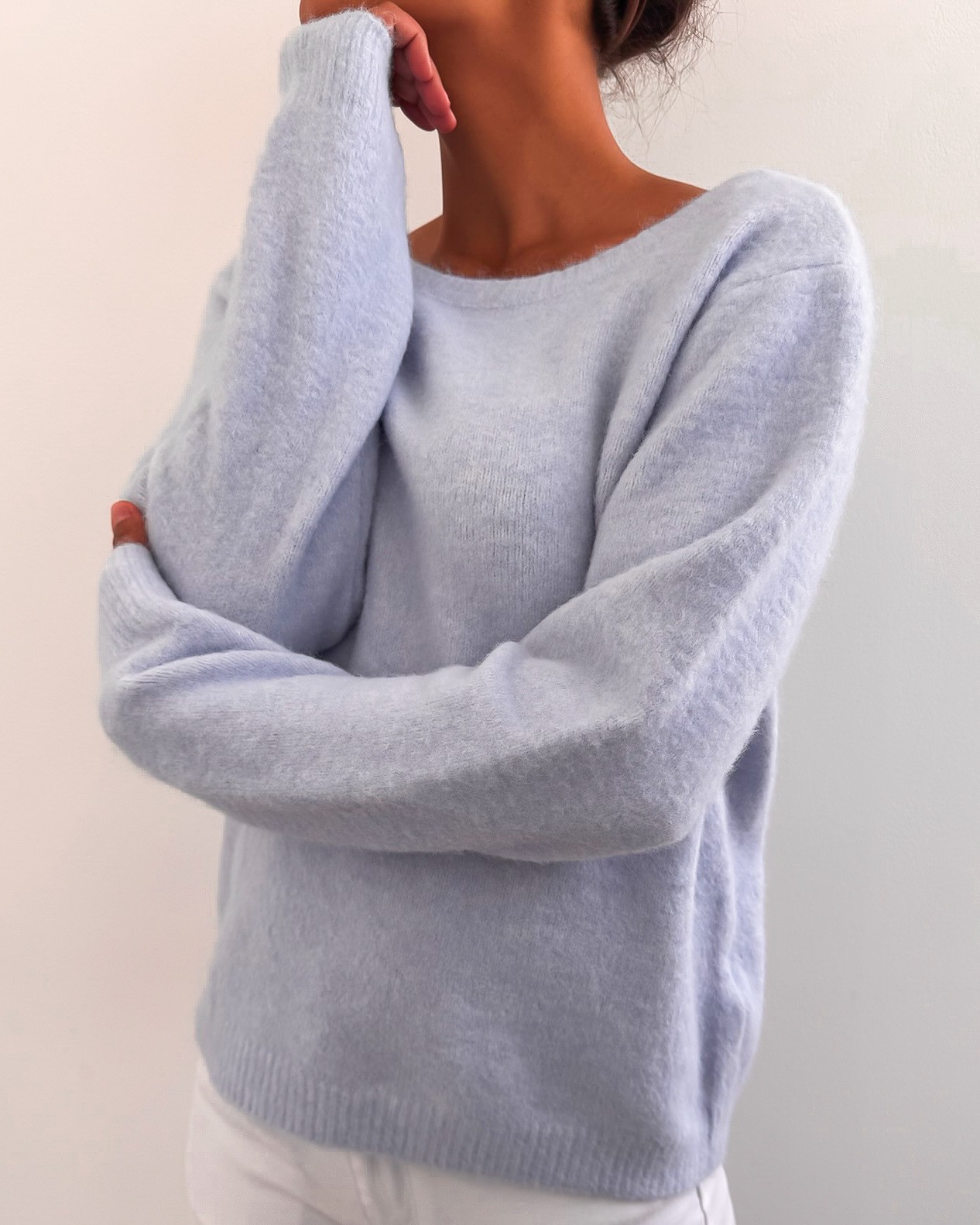Pull Bow longues manches