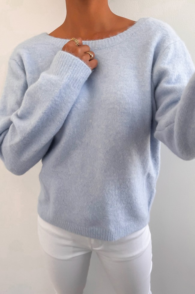 Pull Bow longues manches