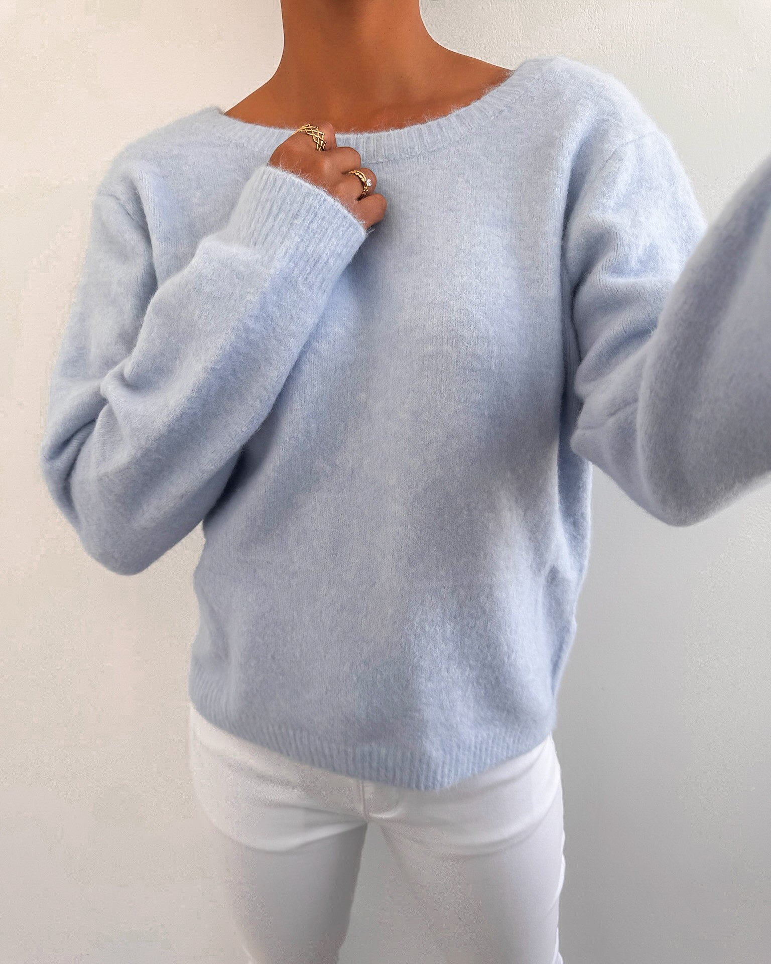 Pull Bow longues manches