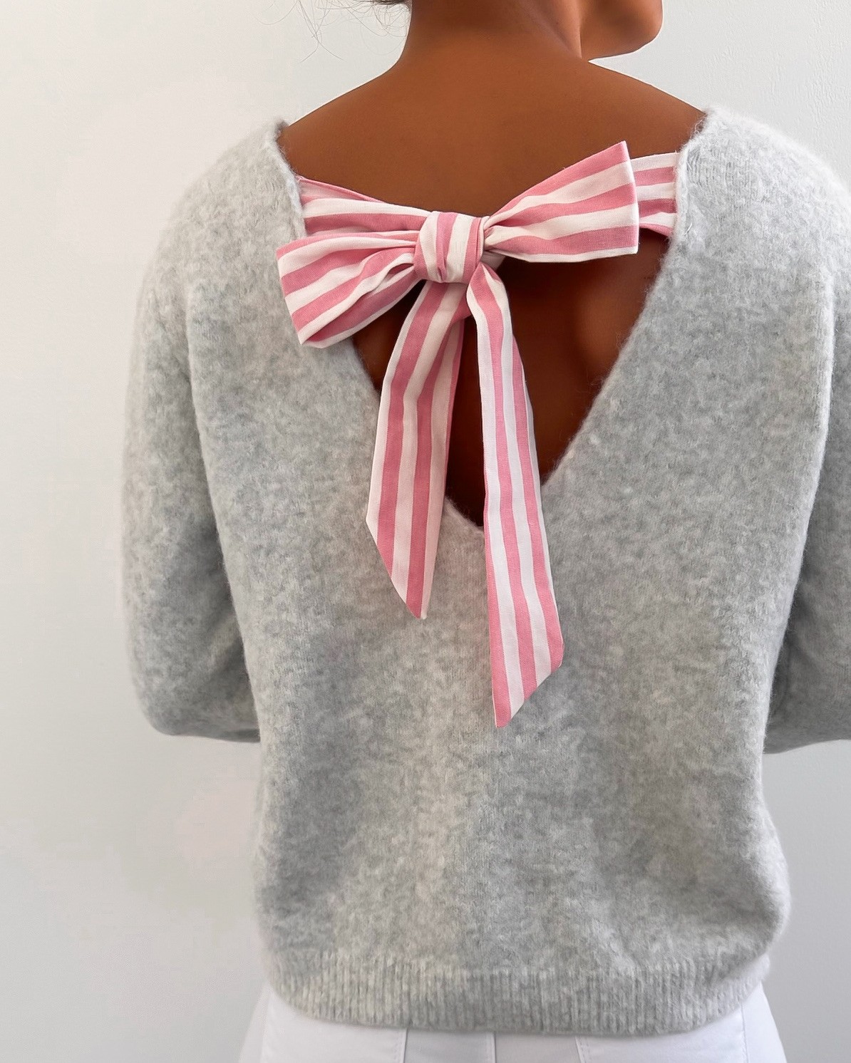 Pull Bow longues manches