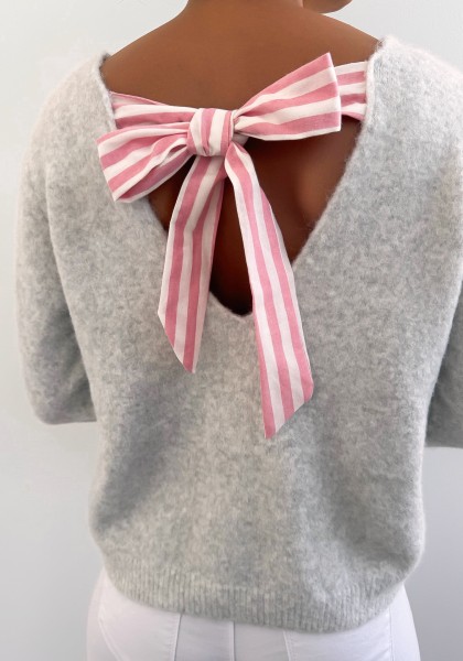 Pull Bow longues manches