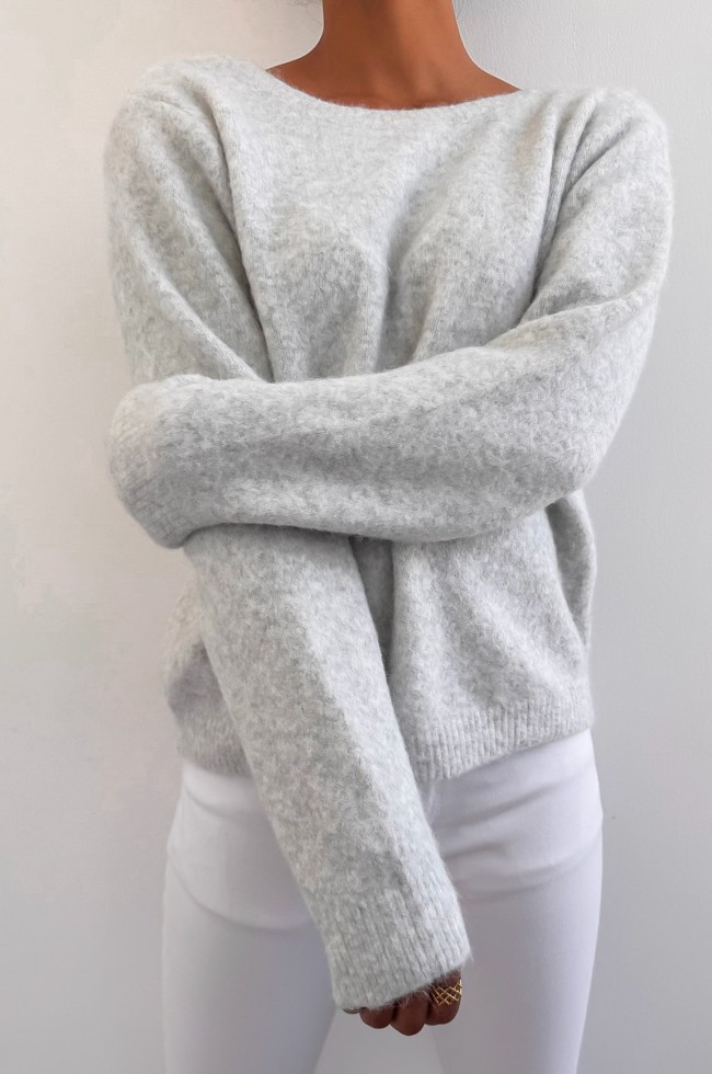 Pull Bow longues manches