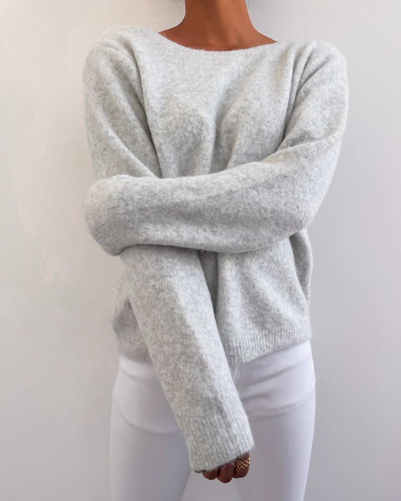 Pull Bow longues manches
