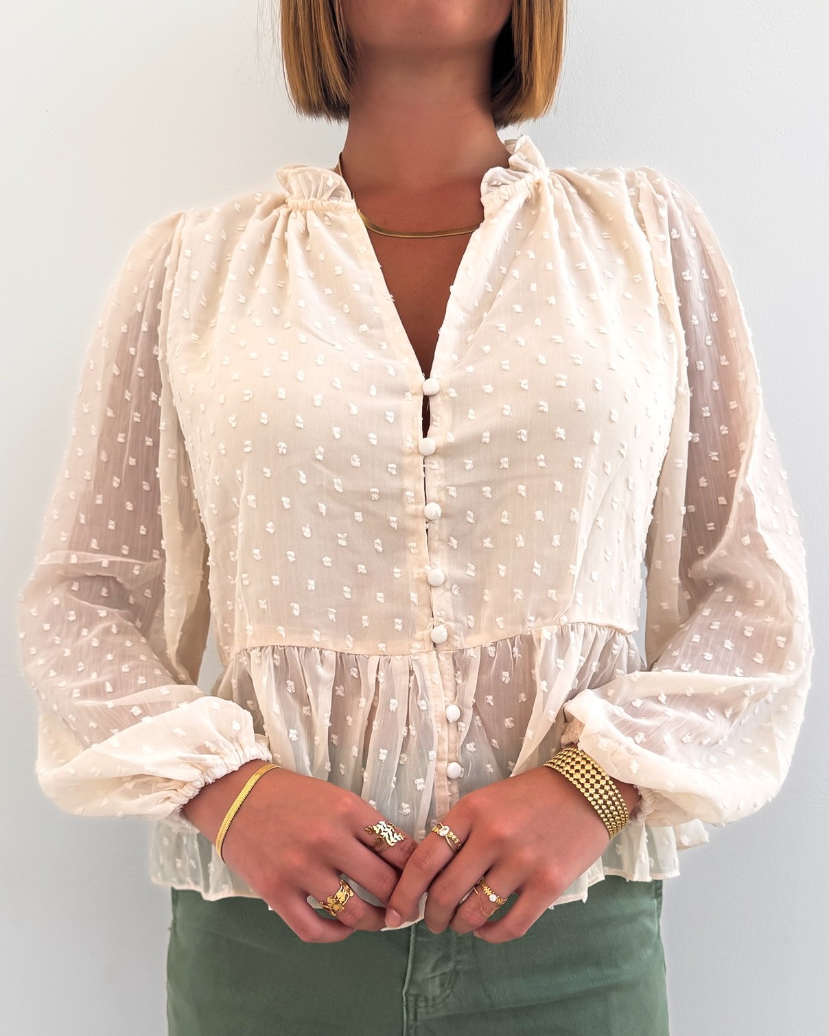 Blouse Plumetis