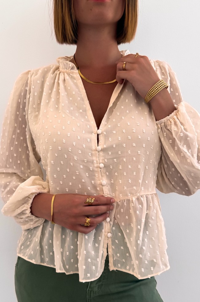 Blouse Plumetis
